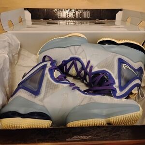 New Nike LeBron 19 Basketball Shoes Aura